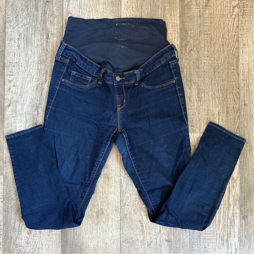 Old Navy Maternity Full Panel Rock Star Jeans, 12L